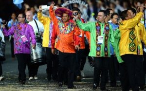 Inspired by Mexican American Cinco de Mayo celebrations. Or so it seems.