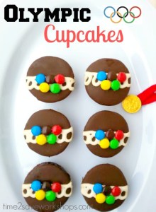 Because they consist of Hostess cupcakes decorated with M&Ms as rings. Pretty clever and adorable, too.