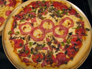 This has to be professionally made. But at least this is in a pie shape though.