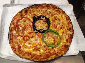 Well, it has 4 kinds of peppers on it anyway. Yet, some of them don't stand out very well.