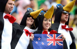 What the hell do penguins have to do with New Zealand? Kiwis, I understand. But penguins, I give up.