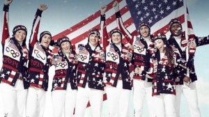 Star spangled Olympic outfits designed by Ralph Lauren? Or ugly American Christmas sweaters? You decide.
