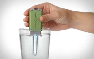 A must have for those on camping trips in the woods or on Latin American vacations. Because you never know what's in the water.