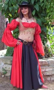 And it seems like she couldn't decide so she chose both. Not sure if it works.