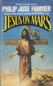 Also, Jesus doesn't seem to have any hard feelings about being crucified on the red planet. Which begs the question, how do Martians have access to wood? Because Mars doesn't have any trees.