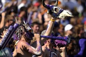 Even if it means, resorting to crazy hair styles and coming to games with a cow skull. Yes, he's willing to try anything.