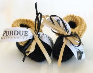 They even have Purdue ribbons along with the gold and black. So cute.