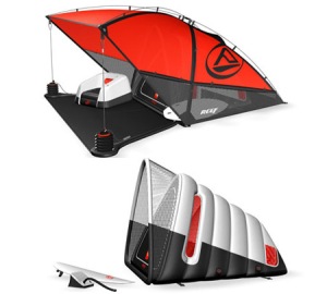From Gadget Him: "Pack a surf and camp into one with this delectably compact and innovative surf tent design. The inner sleeping pod is an inflatable design that makes the tent non-bulky and easy-carry. Give your impulsiveness a free reign with this surf tent!"