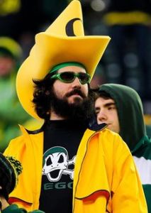 Sure it makes you look like an idiot. But at least his hat matches with his jacket. I'll give him that.