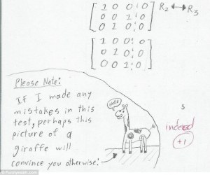 Seems like the teacher appreciated it. Nevertheless, it probably didn't matter much.