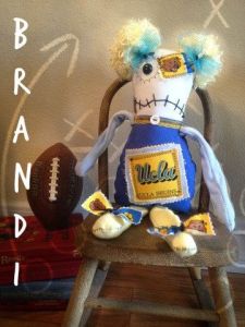 Well, it's not exactly a teddy bear. But it's adorable in a Tim Burtonesque sort of way. Cute.