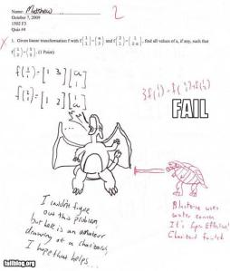 Teacher knows what they're talking about. Guess math isn't Matthew's thing.