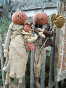 Too bad it doesn't have a jack o'lantern face yet. Guess it's too young to get one.