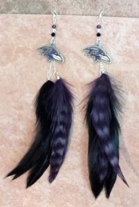 Yes, they're certainly fitting for a team with a black bird mascot. But this does not mean they'd go well on just about anything.