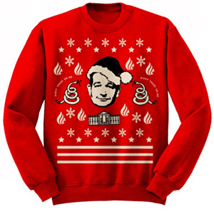 And yes, it looks about as ugly as you'd expect. Then again, it might make relatives punch you in the chest where Cruz's face is.