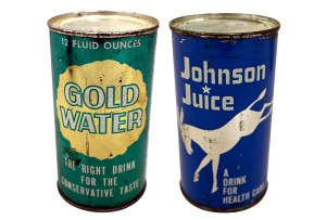 Yes, they actually had these during the 1964 presidential campaign. I don't know why they thought it was a good idea. Or why they decided to put the stuff in cans.