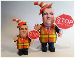 This is brilliant. I mean we all remember this guy from Bridgegate right? You know when he stopped all those cars in traffic to get back at politicians who wouldn't support him?