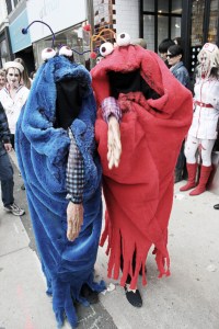 Actually this is a zombie version of the Yip-Yip aliens. I know the arms sticking out is stick. But what can I say? It's unique.