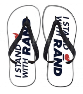 Because you have to bring libertarianism into the public shower. Yet, Rand didn't last too long in the primaries though.