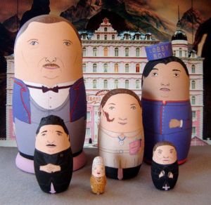 Depicts characters from the hit Wes Anderson movie that should've won the Oscar for Best Picture. Still, this is great.