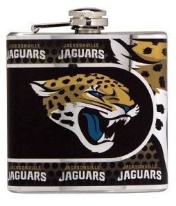 This handy flask is best for sneaking booze in the stadium as well as drowning your sorrows when the Jaguars lose. Of course, the latter happens quite often.