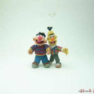 To be fair they have miniature crocheted figures of almost all the Muppets. Sesame Street characters included. It's just that I wanted one with more than one featured.