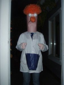 Let's hope there's not a bomb in it. Because God knows how many times he's been blown up by Bunsen Honeydew's experiments.