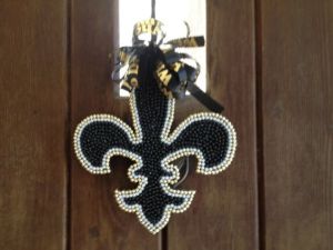 It's also great when it's used, for a Mardi Gras decoration, too. But you probably already knew that.