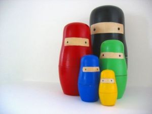 After all, you don't expect them to wear outfits in 5 different colors. Or be so adorable. Love it.