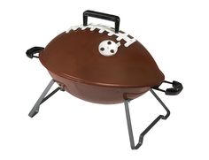 Yes, I'm familiar with people grilling stuff up on game day. But does the grill need to be football shaped? Probably not.