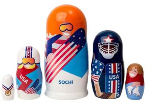 I would've went with the Russian Rio set. But I found the wood on those dolls tested positive for performance enhancing drugs.