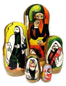 Marc Chagall was a famous modernist artist who worked with several artistic styles in several artistic mediums. Part of his art was based on Eastern European Jewish folk culture.