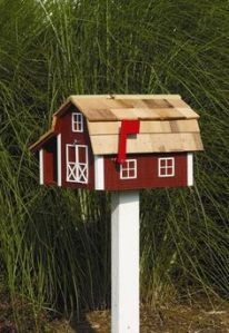 Since it seems to be shape like a little red barn you see in children's books. Like the roof though.