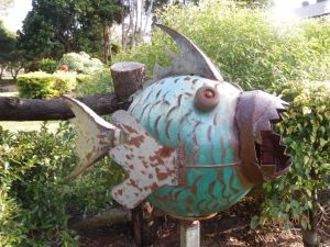 On bright side, having a mailbox like this can potentially scare off potential smashers. On the downside, it might scare the shit out of mail carriers.