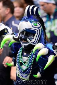 Interestingly, the Seattle Seahawks logo design is most likely taken from Pacific Northwest Native American totem poles. But nobody discusses it. Then again, the design might be a coincidence anyway.