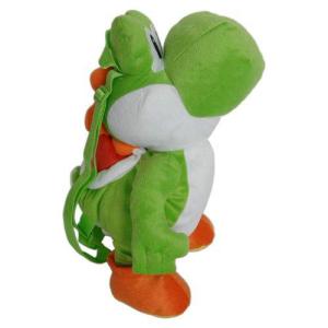 Yoshi is a dinosaur or dragon character from Mario. He later had his own video game series and appears in different colors.