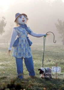 Because if it was Little Bo Peep, she would've lost her sheep. Also, not sure about depicting her in bloomers.