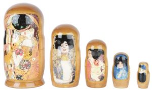 Klimt seems to have his way with colors, doesn't he? His kiss is the most famous.