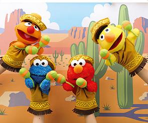 Except they all seem to have maracas. And nobody knows how to play guitar. Then again, these toys are from Japan.