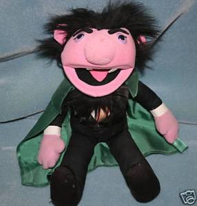 This doesn't look like the Count at all. I mean he has slicked hair and a pointy nose. From Tough Pigs: ""He looks kinda like some creepy guy you keep trying to avoid at a bar... otherwise, not so bad."