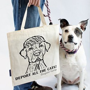 Then again, Dogald Trump seems a better choice for president than his human counterpart. The worst thing he does is piss on the carpet everywhere.