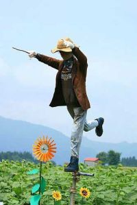 Sure he may be in normal clothes. But so are a lot of conductors at rehearsal. Fits in with the garden look though.