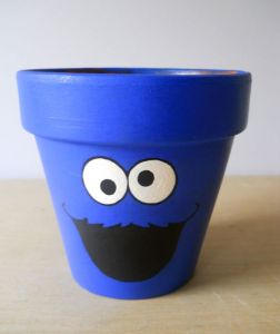 However, Cookie Monster would rather have them keep cookies instead. Because cookies don't grow on trees.