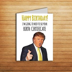 This especially goes if you're Latino because he'll suspect that you're not legal. Yeah, you can see why Hispanics don't like the guy.