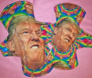 Even better is that this is washable. I'd especially recommend this for any women Trump has greatly insulted over the years.