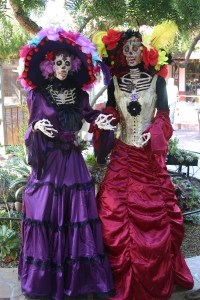 Though the two of them seem quite lively with each other. Love their hats.