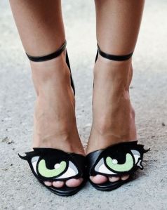 And they seem to be staring right back at you. Seems kind of creepy to me.