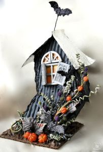 Well, it seems to be too small to be regular haunted house. Yet, too big to be an outhouse. Maybe it's just a little cabin or something?