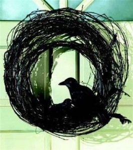 Or crow wreath if you want to get specific. Still, best if the wreath and the birds match in color.