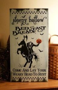 The place for those who actually want to see the Headless Horseman. Just come and lay your head.